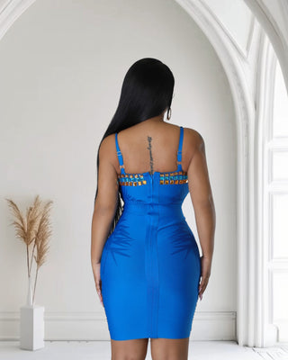 Tyla Gemstone Mini Couture Dress