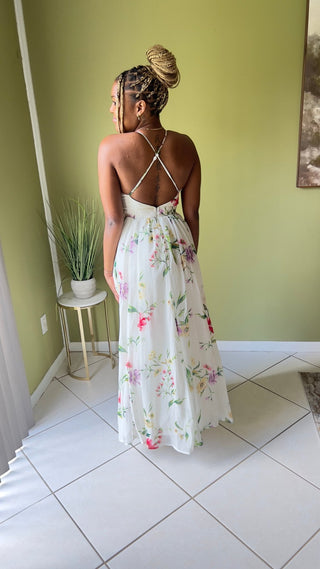 Eden Bloom Maxi Dress | Effortless Summer Elegance - Tulleys Boutique