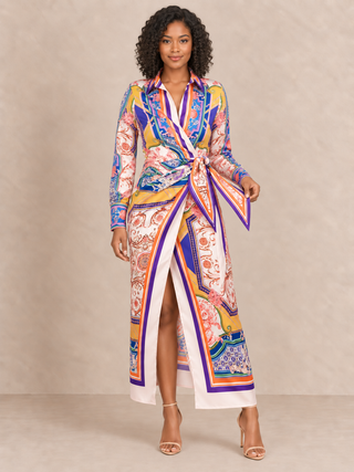 Sweet Melody Boho Wrap Maxi Dress
