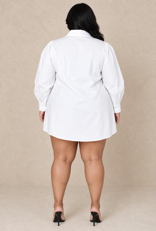 The Bow Statement Shirt Dress – alternate view 4