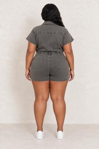 The Utility Chic Stretch Romper – alternate view 3