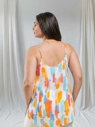 SUMMER CANVAS | Watercolor Dreams Camisole