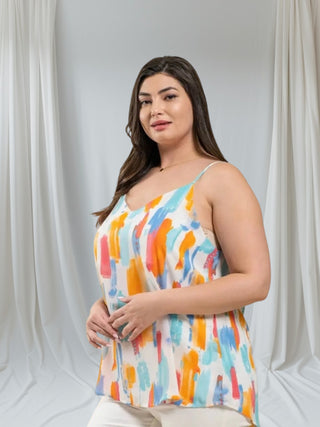 SUMMER CANVAS | Watercolor Dreams Camisole