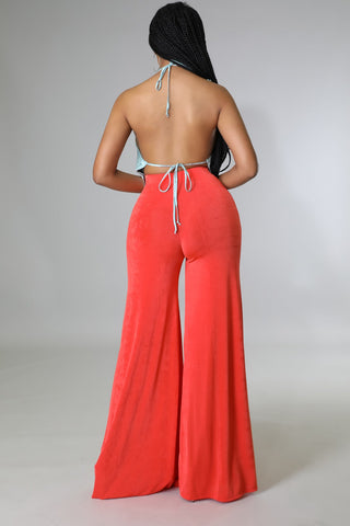 Sunset Glow Wide Leg Pants