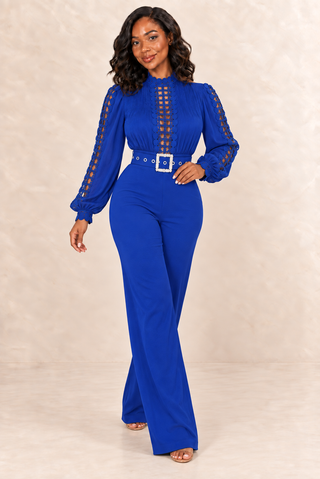 Sapphire Elegance Jumpsuit – alternate view 2