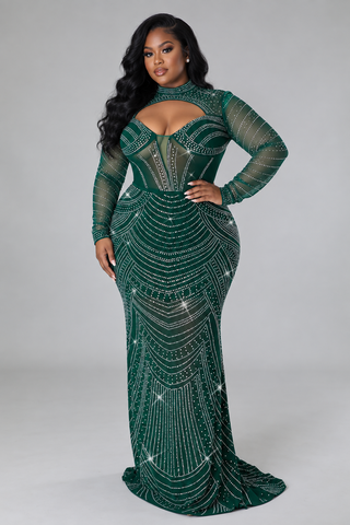 Glamorous One Evening Gown Maxi Dress from Tulley's Boutique