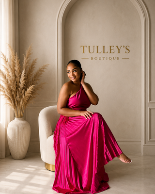 One-Shoulder Pink Pleated Maxi Dress