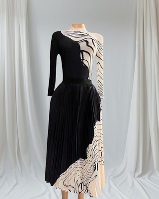 DIVINE ELEGANCE PLEATED SKIRT SET | Modest Sophistication