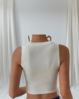 Summer Time Frill Crop Top