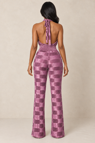 The Rose Allure Halter Jumpsuit – alternate view 4