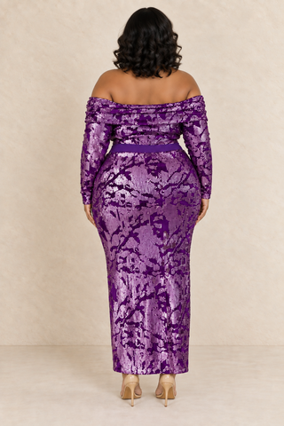 The Spotlight Queen Sequin Skirt Set – alternate view 3