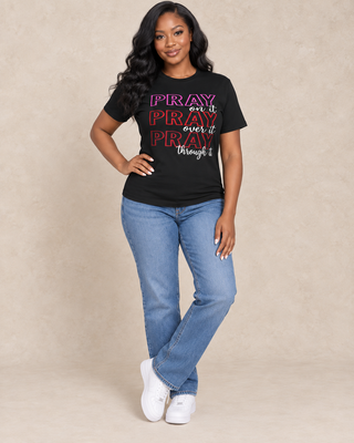 Faith Forward | “Pray On It” Inspirational Tee from Tulley's Boutique