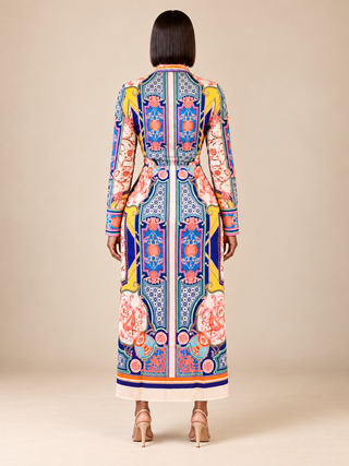Sweet Melody Boho Wrap Maxi Dress