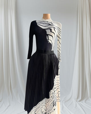 DIVINE ELEGANCE PLEATED SKIRT SET | Modest Sophistication