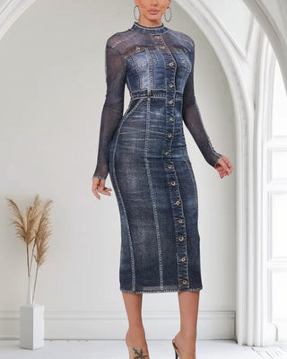 Sophisticated Vybez Midi Dress