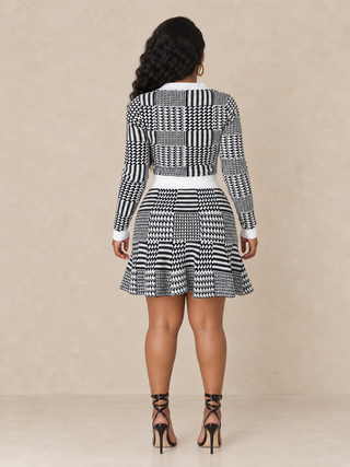 Chic Society Knit Skirt Set – alternate view 3