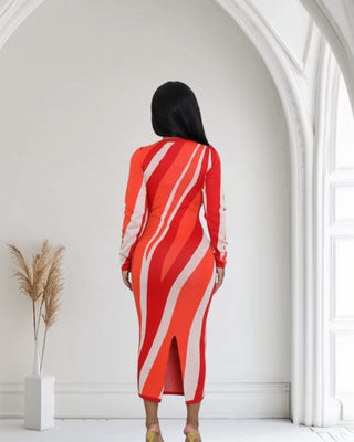Ebony Glam Sweater Dress