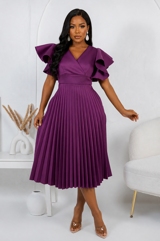 Purple dress