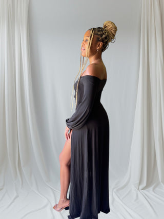 Black Envy Cutout Maxi Dress - Tulleys Boutique