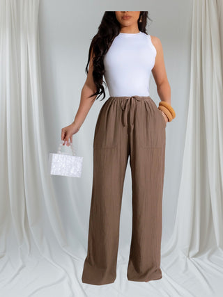 Time to Vibe Wide-Legged Pants