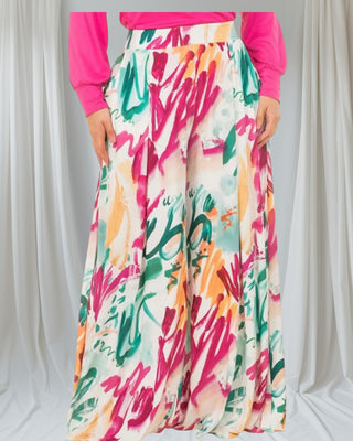 Floral Palazzo Pants