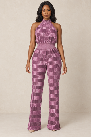 The Rose Allure Halter Jumpsuit – alternate view 5