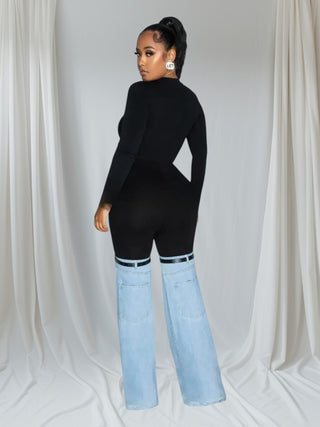 DemiLeg Denim & Leggings Pants