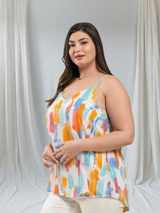 SUMMER CANVAS | Watercolor Dreams Camisole
