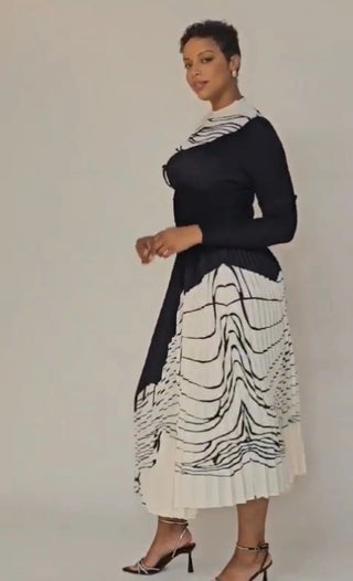 Chic Noir Ensemble Skirt Set Tulleys Boutique
