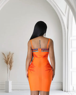 Tyla Gemstone Mini Couture Dress