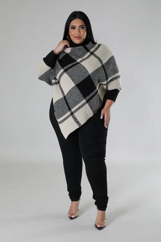 Dee Poncho Sweater Tulleys Boutique