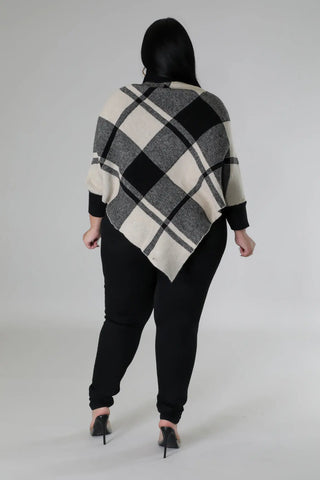 Dee Poncho Sweater Tulleys Boutique