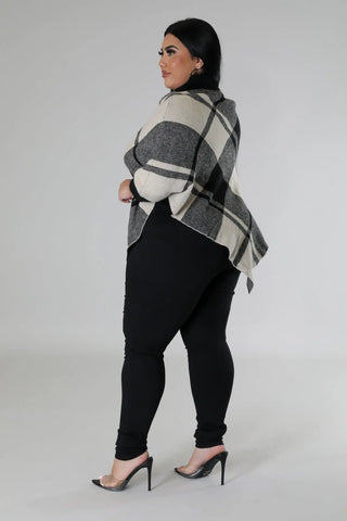 Dee Poncho Sweater Tulleys Boutique