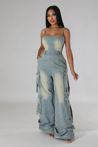 tall girl fashion denim one piece