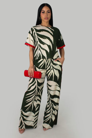 Island Escape Pants Set