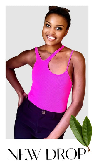 For the Love of Beauty Asymmetrical Top - Tulleys Boutique