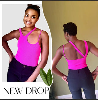 For the Love of Beauty Asymmetrical Top - Tulleys Boutique