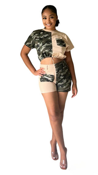 How You Doing  Camo Set - Tulleys Boutique