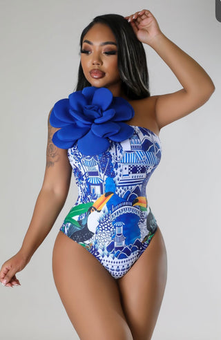 Floral Paradise Elegance Swimsuit