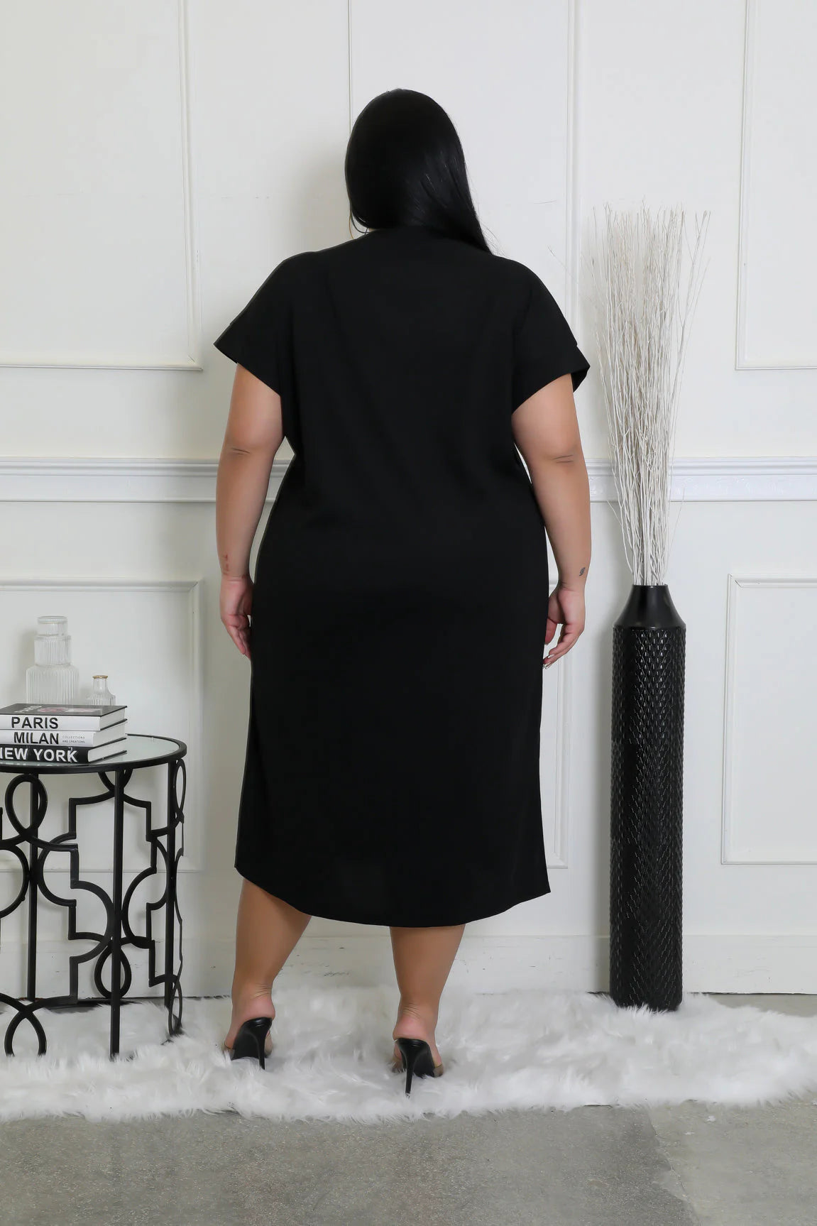 Funhouse Graphic Plus Size Midi T-Shirt Dress | Tulley's Boutique Tulleys Boutique Funhouse Graphic Plus Size Midi T-Shirt Dress | Tulley's Boutique Tulleys Boutique