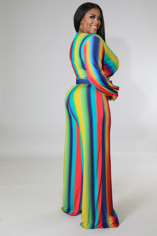 plus size floral boutique jumpsuit

