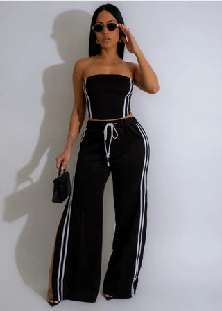 Right on Time Pants Set Tulleys Boutique