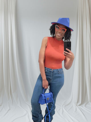 Tulley’s Boutique Jayla statement jeans styled with heels