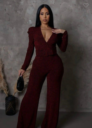Sparkling Hot Jumpsuit - Tulleys Boutique