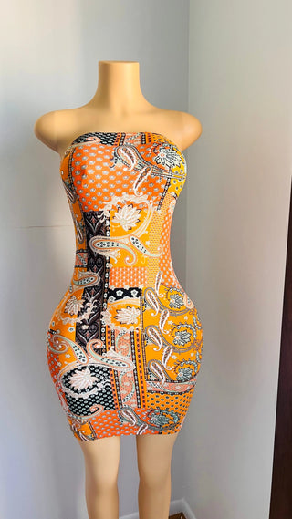 Tube Top Dress - Tulleys Boutique