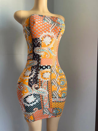 Tube Top Dress - Tulleys Boutique
